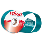 MERCERIA LISTON CELOSA LISO #9 C. TURQUESA